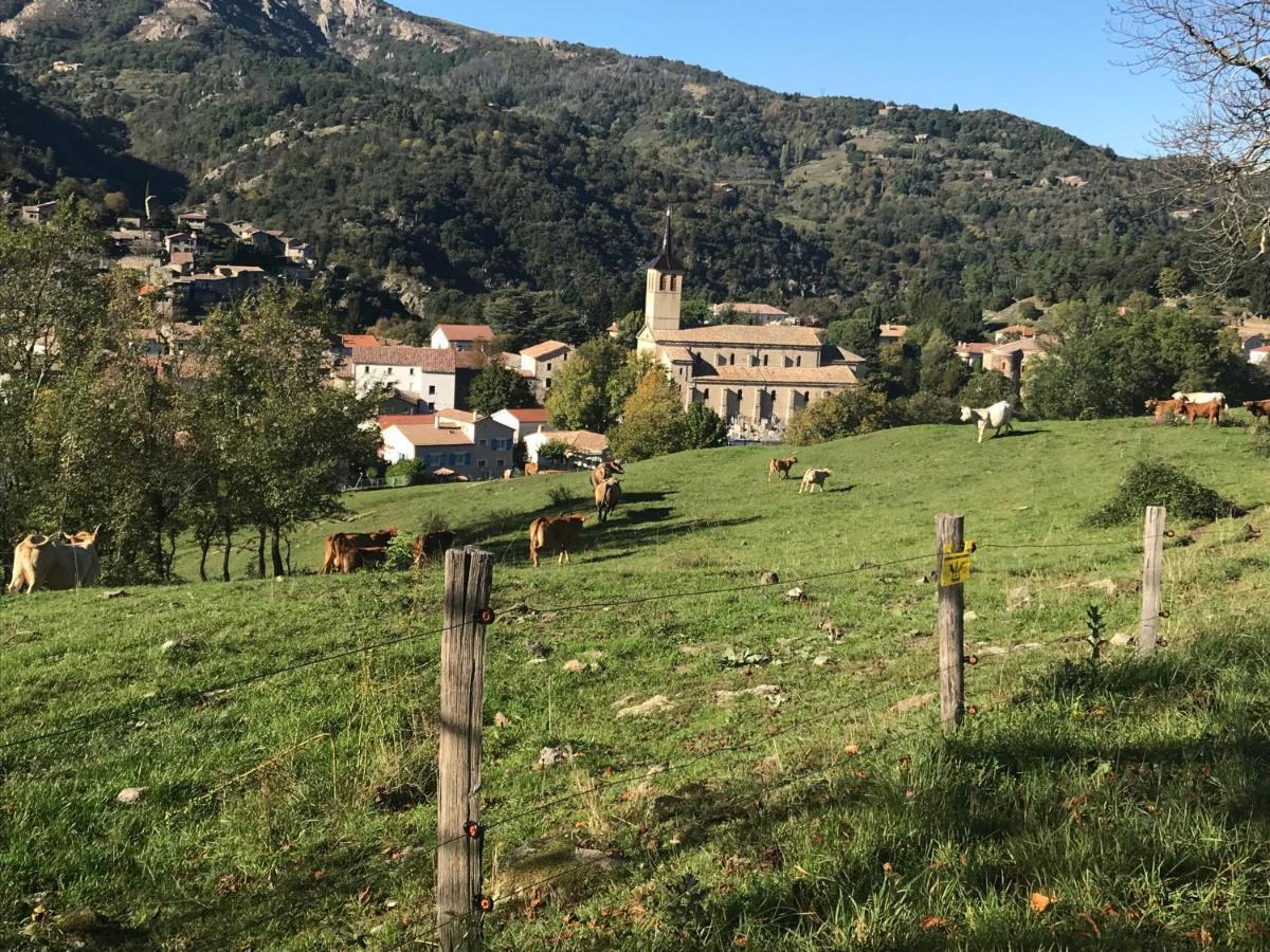 Character House In Jaujac Le Chastelas Villa Exterior photo